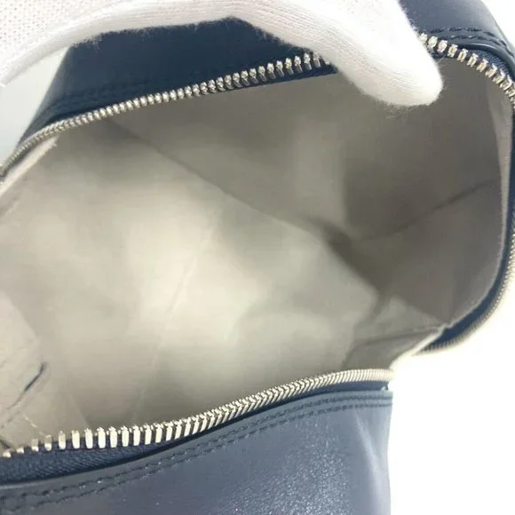 Authentic LOUIS VUITTON M52350 Trompe l'oeil Chain 2WAY Hand Bag Leather Black/B - Picture 15 of 16